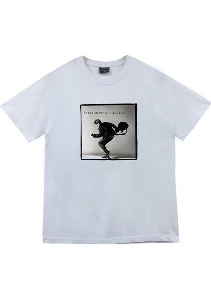 fame Bryan Adams Baskılı T-Shirt