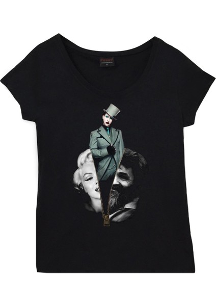 fame Marilyn Manson Baskılı Body