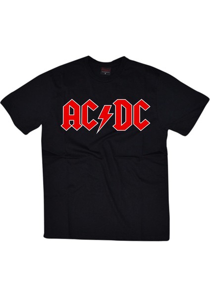 fame Ac-Dc Baskılı T-Shirt