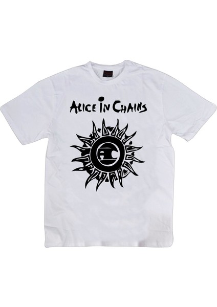 fame Alice In Chains Baskılı T-Shirt