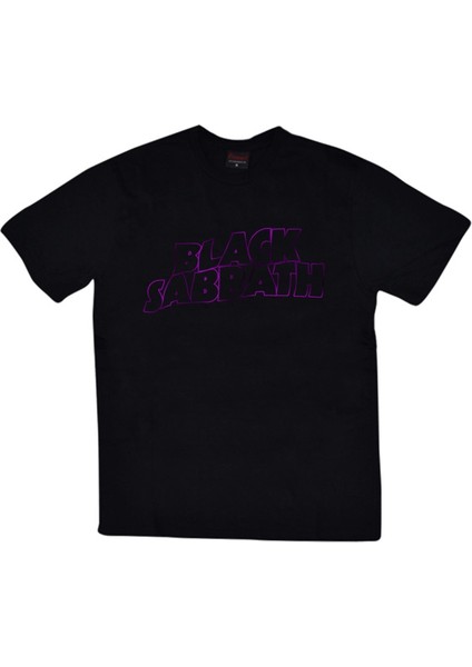 fame Black Sabbath Baskılı T-Shirt