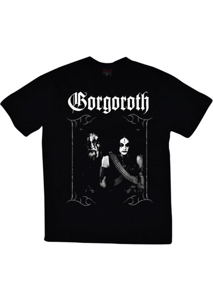 fame Gorgoroth Baskılı T-Shirt