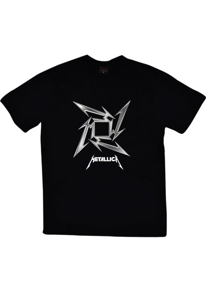 fame Metallica Baskılı T-Shirt