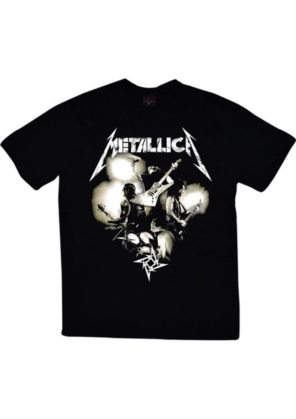 fame Metallica Baskılı T-Shirt