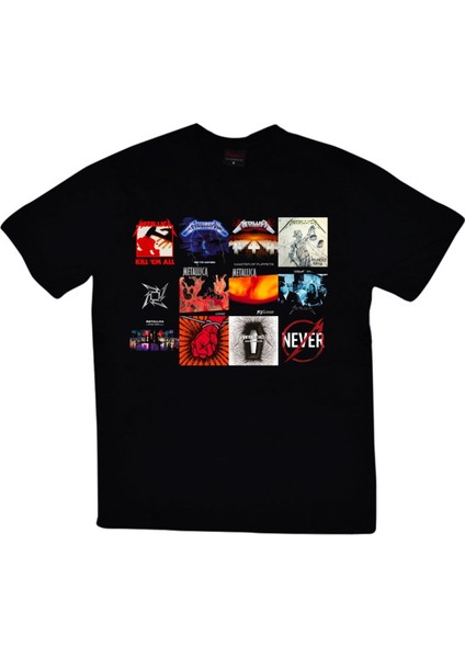 fame Metallica Baskılı T-Shirt