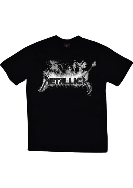 fame Metallica Baskılı T-Shirt