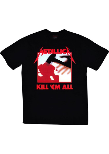 fame Metallica Baskılı T-Shirt