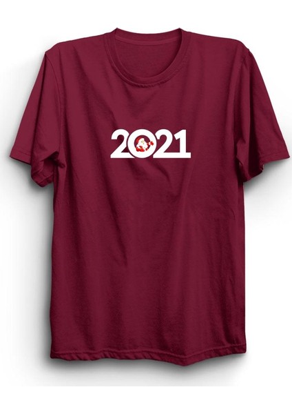 fame 2021 Yeni Yıl Baskılı Tshirt