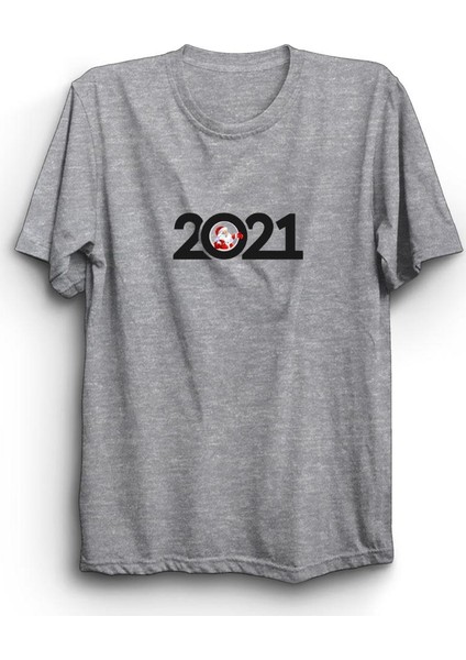 fame 2021 Yeni Yıl Baskılı Tshirt