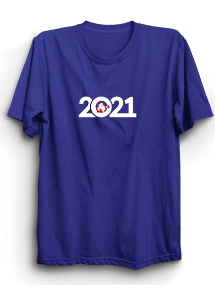 fame 2021 Yeni Yıl Baskılı Tshirt