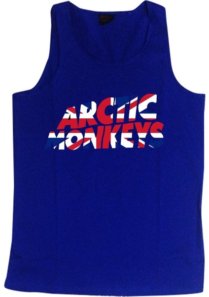 fame Arctic Monkeys Baskılı Sıfır Kol T-Shirt