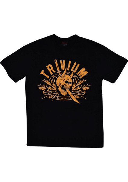 fame Trivium Baskılı T-Shirt