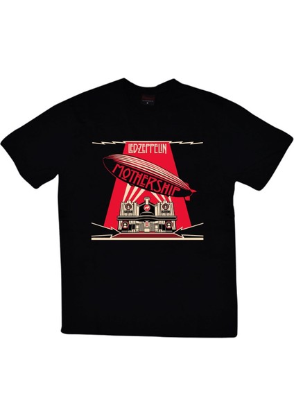 fame Led Zeppelin Baskılı T-Shirt