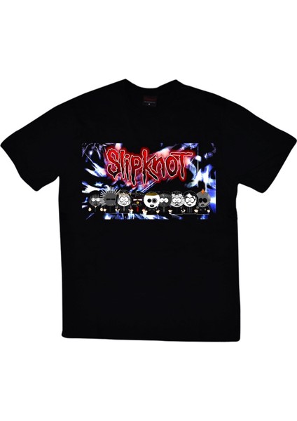 fame Slipknot Baskılı T-Shirt
