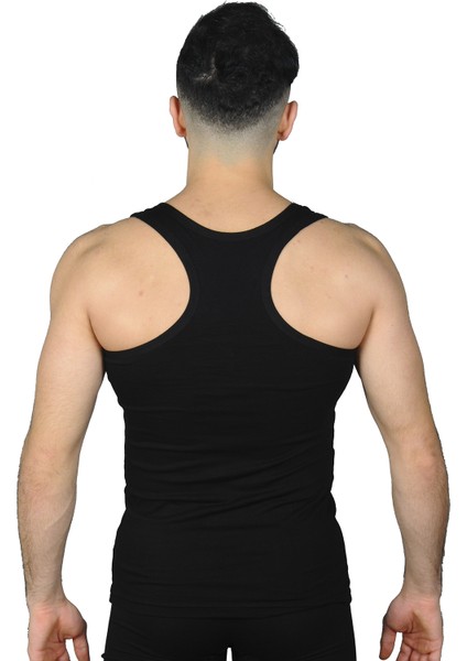 Erkek Elastan Spor Atlet 6'lı