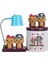 Best Friends Baykuş Işıklı Biblo Masa Gece Lambası Baykuş Kalemlik Arkadaşa Hediye Seti 1