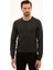 Erkek Antrasit Melanj Slim Fit Bisiklet Yaka Basic Triko Kazak 50229215-Vr081 1