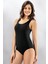 6002 3'lü Paket Geniş Askı Çıtçıtlı Body Siyah 1