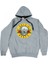 Guns N' Roses Logo Hoodie Kapüşonlu Sweatshirt Gri 1