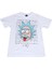 Rick And Morty Einstein Tişört Beyaz 1