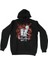 Rick And Morty Kapüşonlulu Sweatshirt Siyah 1