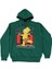 The Simpsons Bart No:1 Kapüşonlu Sweatshirt Hoodie Yeşil 1