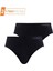 Loose Fit 2'li Siyah Slip 9625 1