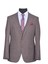 Erkek Comfort Slim Fit Desenli Yelekli Takım Elbise 2
