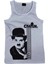 fame Charlie Chaplin Baskılı Sıfır Kol T-Shirt 2
