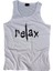 fame Relax Baskılı Sıfır Kol T-Shirt 1