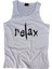 fame Relax Baskılı Sıfır Kol T-Shirt 2