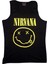 fame Nirvana Baskılı Sıfır Kol T-Shirt 1
