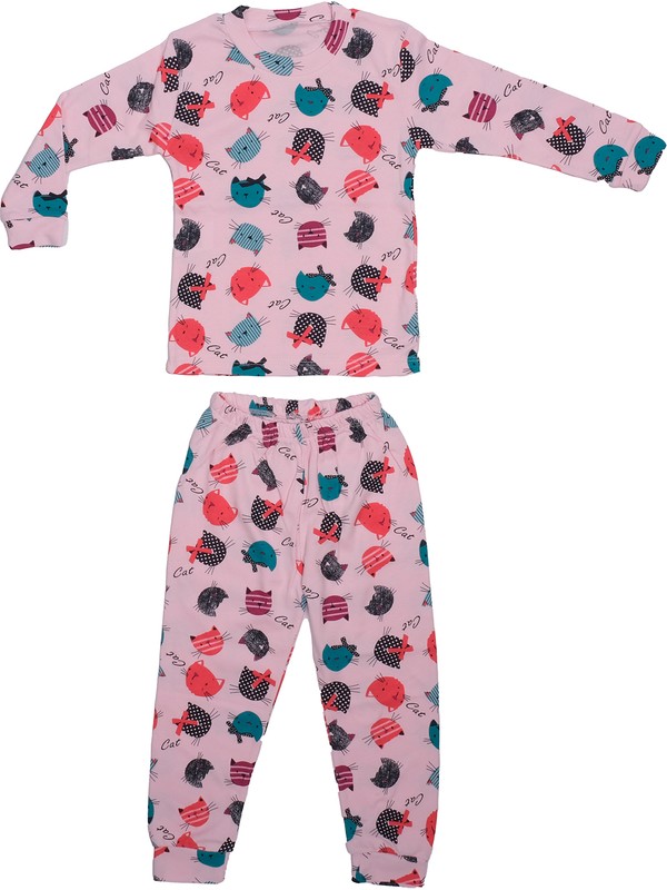 Elimdeki Dunya Kedili Kiz Bebek Pijama Takimi Fiyati