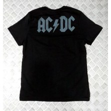 Stonedfame Ac-Dc Çift Baskılı T-Shirt