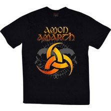 Stonedfame Amon Amarth Baskılı T-Shirt