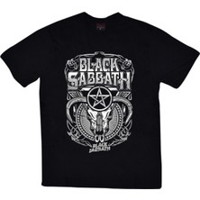 Stonedfame Black Sabbath Baskılı T-Shirt