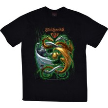 Stonedfame Blind Guardian Baskılı T-Shirt