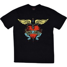 Stonedfame Bon Jovi Baskılı T-Shirt
