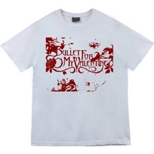 Stonedfame Bullet For My Valentine Baskılı T-Shirt