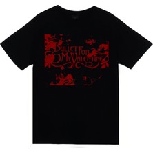 Stonedfame Bullet For My Valentine Baskılı T-Shirt