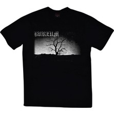 Stonedfame Burzum Baskılı T-Shirt
