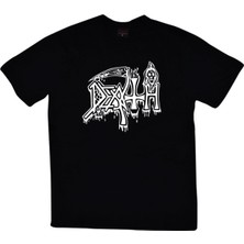Stonedfame Death Baskılı T-Shirt