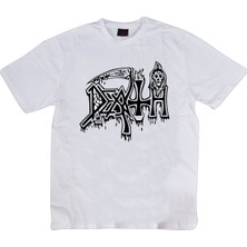 Stonedfame Death Tişört Baskılı T-Shirt