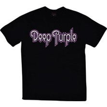 Stonedfame Deep Purple Baskılı T-Shirt
