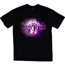 Stonedfame Deep Purple Baskılı T-Shirt