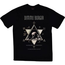 Stonedfame Dimmu Borgir Baskılı T-Shirt