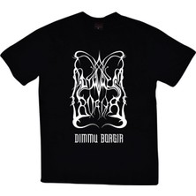Stonedfame Dimmu Borgir Baskılı T-Shirt