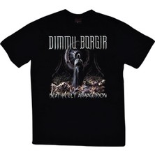 Stonedfame Dimmu Borgir Baskılı T-Shirt