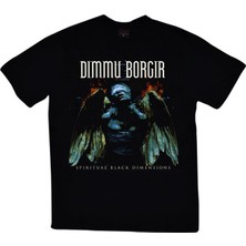 Stonedfame Dimmu Borgir Baskılı T-Shirt