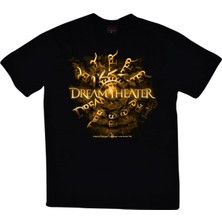 Stonedfame Dream Theater Baskılı T-Shirt